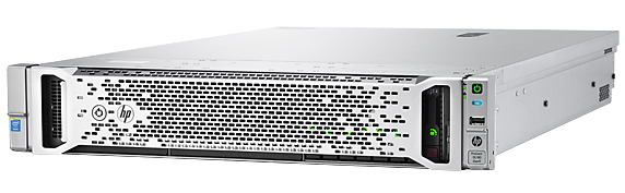 HPE ProLiant DL180 Gen9 rack server with one Intel® Xeon® E5-2609 v4 processor, 32 GB memory, and two 900W power supplies