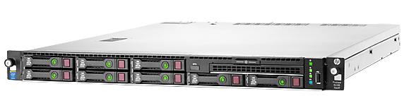 HPE ProLiant DL120 Gen9 configure-to-order rack server with eight DIMM slots and eight small form factor drive bays